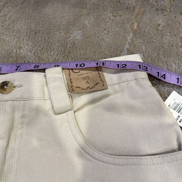 Vintage early 90s Chazzz Credentials Khaki corduroy shorts , sz. 5 (fits small) - Picture 6 of 8